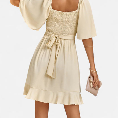 Old Dulor | Robe Longue Bohème pour Femme – Élégance Estivale Chic aux Détails Artisanaux