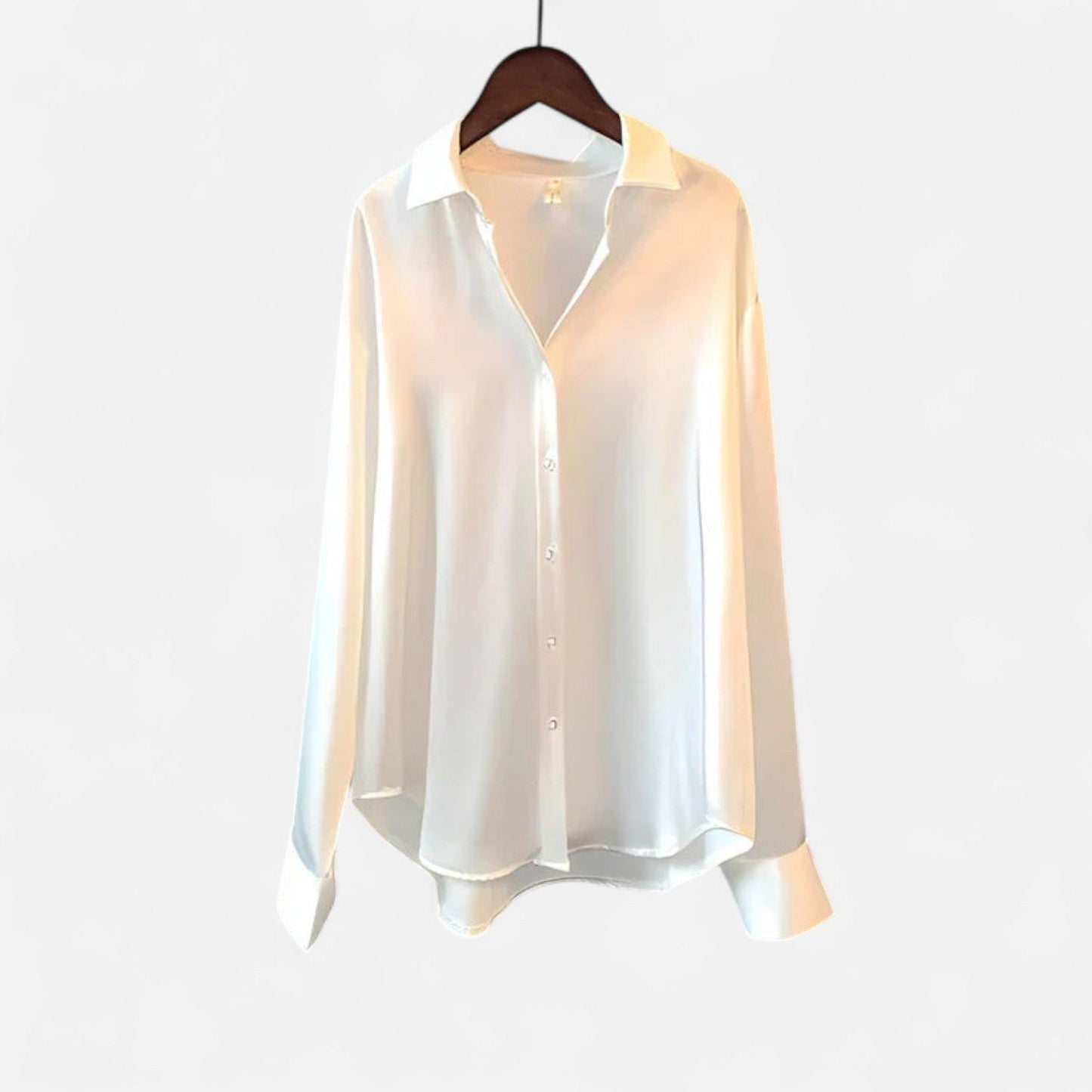 Old Dulor | Chemise en Soie pour Femme – Élégance Intemporelle au Fini Lumineux